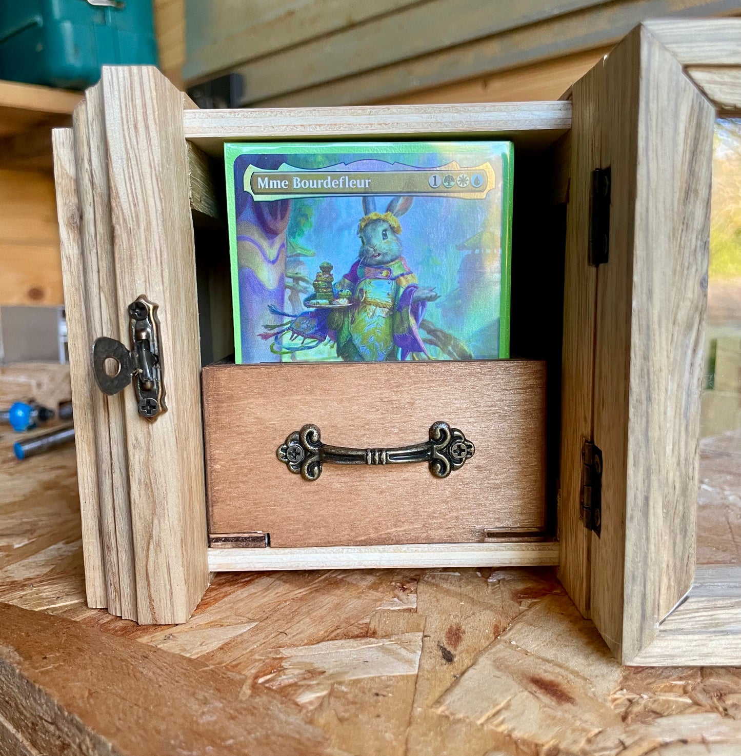 Boite en bois pour TCG