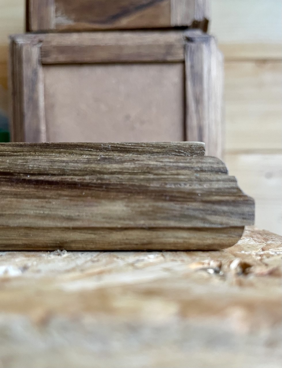 Cadre stylisé pour carte.