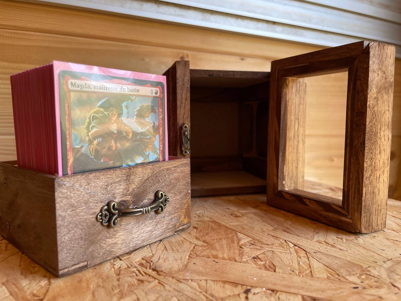 Boite en bois pour TCG